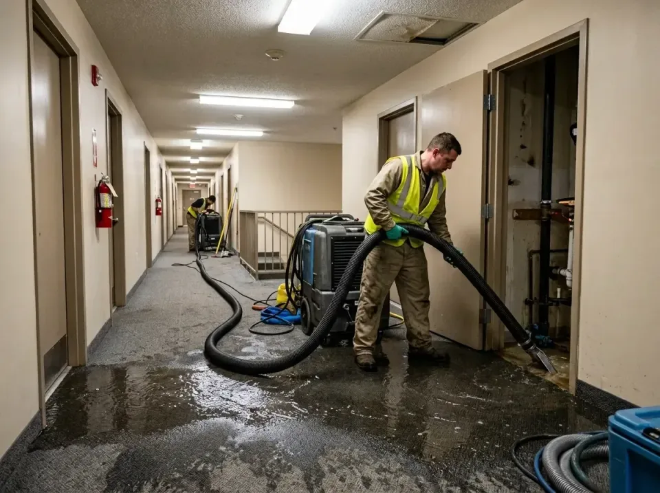 multi-unit-apartment-hallway-f-005 — frequently asked questions, Emergency Burst Pipe Water Extraction & Removal in Daytona…